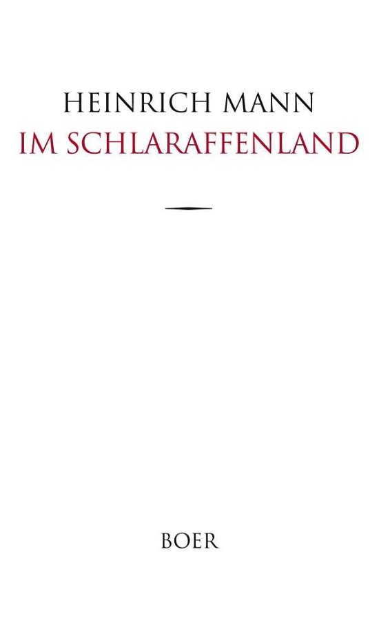 Cover for Mann · Im Schlaraffenland (N/A)