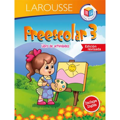 Cover for Larousse · Preescolar 3 ( Libro de Actividades ) Incluye Inglés (Paperback Book) (2022)