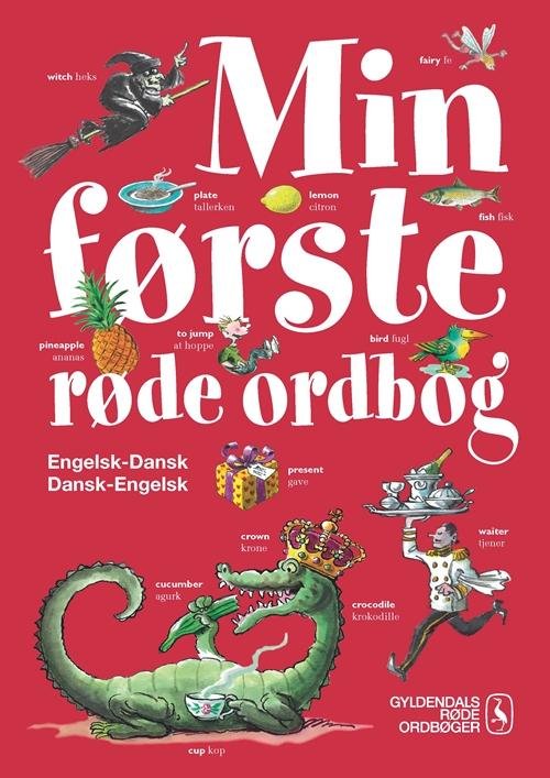 Cover for Ellen Jørgensen; Dorte Maria Buhl · Min første røde ordbog (Gebundesens Buch) [3. Ausgabe] [Indbundet] (2014)