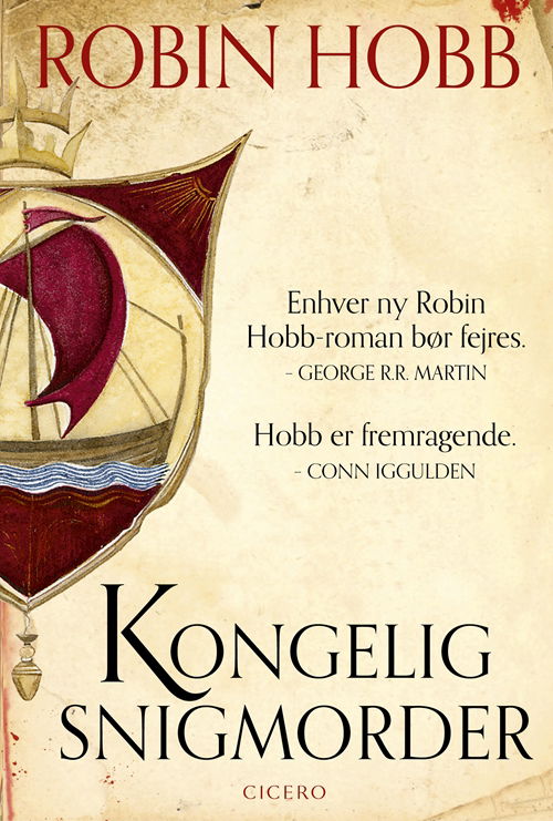 Farseer-trilogien: Kongelig snigmorder - Robin Hobb - Kirjat - Cicero - 9788763858465 - tiistai 12. kesäkuuta 2018