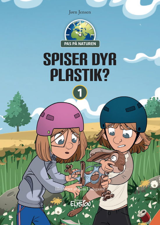 Cover for Jørn Jensen · Pas på naturen: Spiser dyr plastik? (Hardcover bog) [1. udgave] (2020)