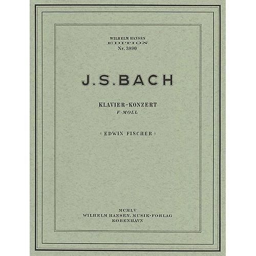 Cover for Johan Sebastian Bach · Koncert i F-mol for 2 klaverer (Book) [1. Painos] (1992)