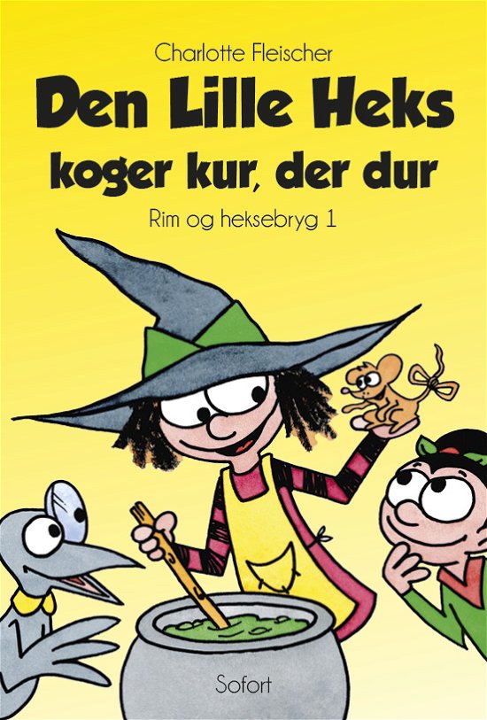 Cover for Charlotte Fleischer · Den Lille Heks koger kur, der dur (Bound Book) [1e uitgave] (2019)