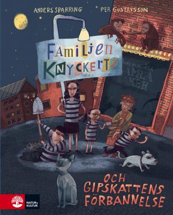 Cover for Anders Sparring · Familjen Knyckertz: Familjen Knyckertz och gipskattens förbannelse (PDF) (2021)