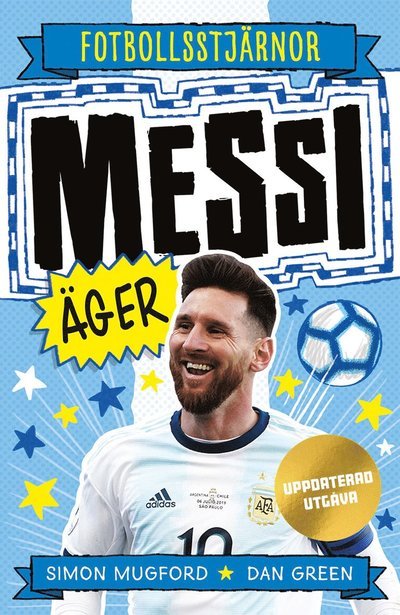 Cover for Simon Mugford · Messi äger (uppdaterad utgåva) (Inbunden Bok) (2023)