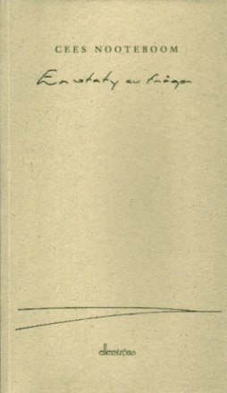 Cover for Cees Nooteboom · En staty av frågor (Book) (1995)