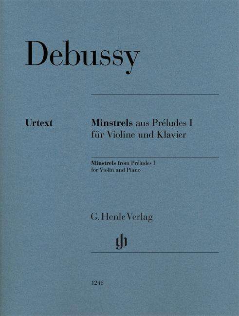 Cover for Debussy · Minstrels aus Préludes I, für V (Book)