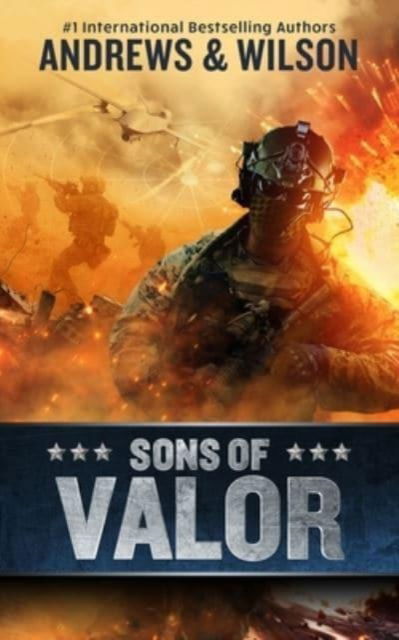 Cover for Brian Andrews · Sons of Valor (Large Print) (Hardcover Book) (2022)