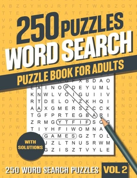 Cover for Visupuzzle Books · 250 Word Search Puzzle Book for Adults (Paperback Book) (2020)