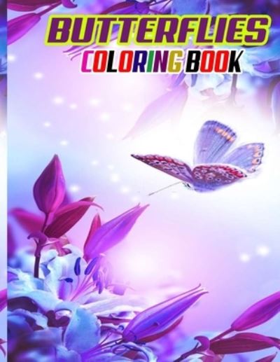 Cover for Mosaruf Reza · Butterflies Coloring Book (Paperback Book) (2020)