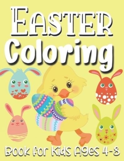 Cover for Bnke Sg · Easter Coloring Book For Kids Ages 4-8 (Pocketbok) (2021)