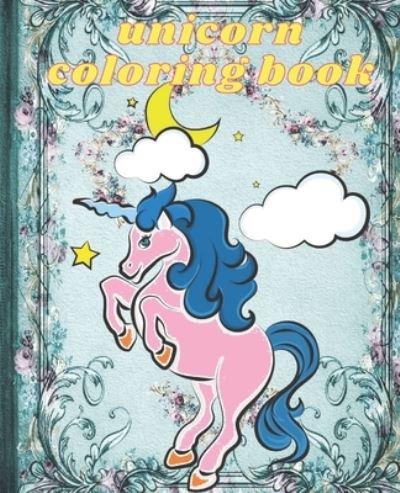 Cover for Unicorn Coloring Book (Paperback Book) (2021)