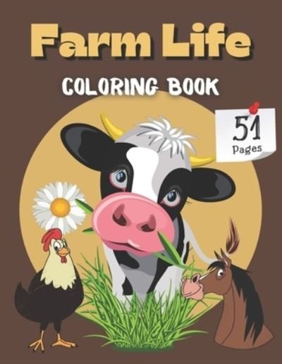 Cover for Wh Notelux Designs · Farm Life Coloring Book (Taschenbuch) (2021)