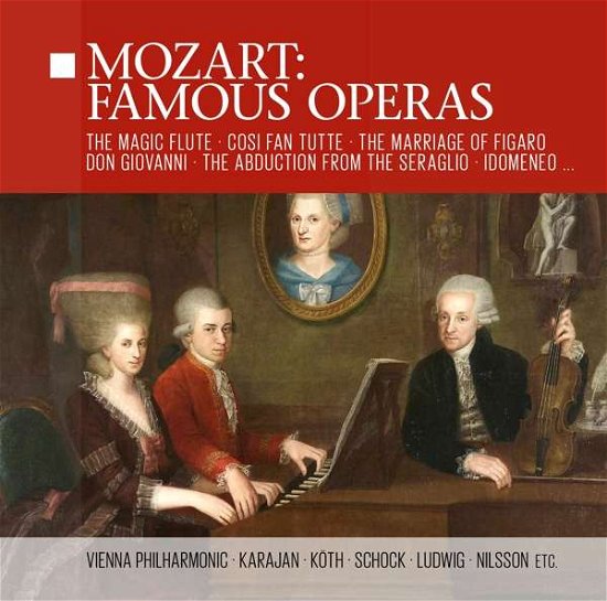 Cover for W. A. Mozart · Famous Operas (CD) (2016)