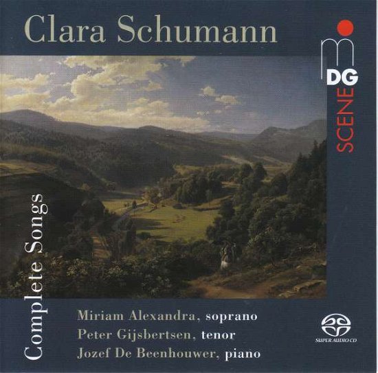 Cover for Miriam Alexandra / Peter Gijsbertsen / Jozef De Beenhouwer · Clara Schumann: Complete Songs (Original Key) (CD) (2019)