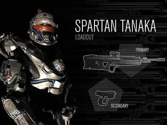 Cover for McFarlane · Halo 5 Guardians Series 1 Spartan Tanaka Figure (MISC)