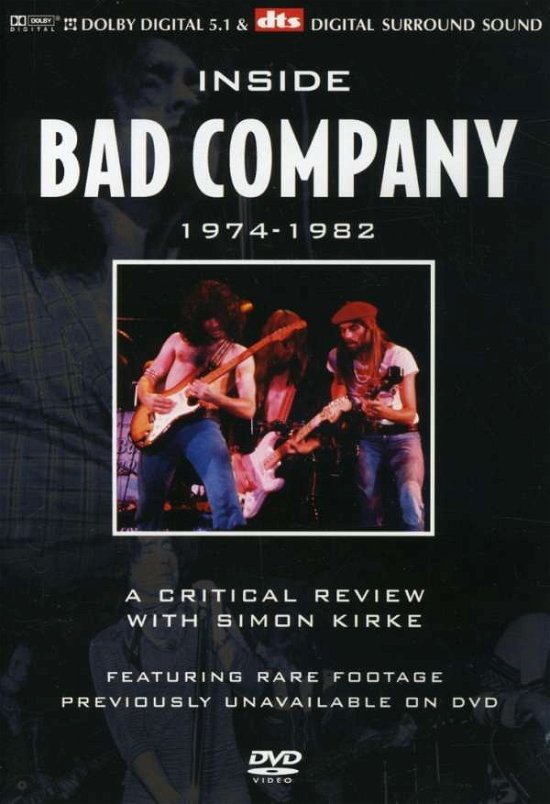 Cover for Bad Company · Inside - Review 1974-1982 (DVD) (2005)