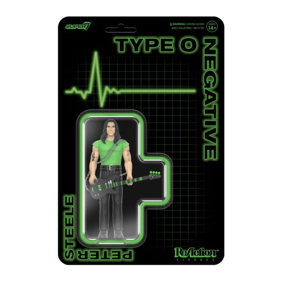 Type O Negative Reaction Figures Wave 01 - Peter Steele - Peter Steele - Merchandise - SUPER 7 - 0840049887466 - August 1, 2024