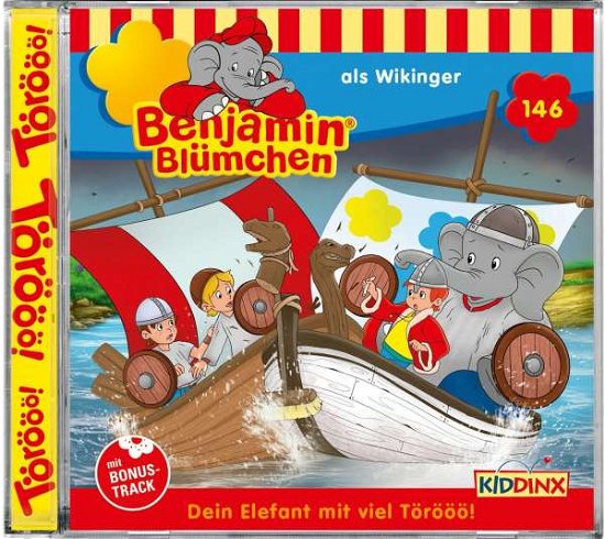 Folge 146:die Wikinger - Benjamin Blümchen - Musik - Kiddinx - 4001504255466 - 9 oktober 2020