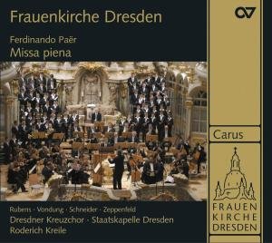 Cover for Rubens / Vondung / Schneider / Zeppenfeld/+ · Missa Piena (CD) (2008)