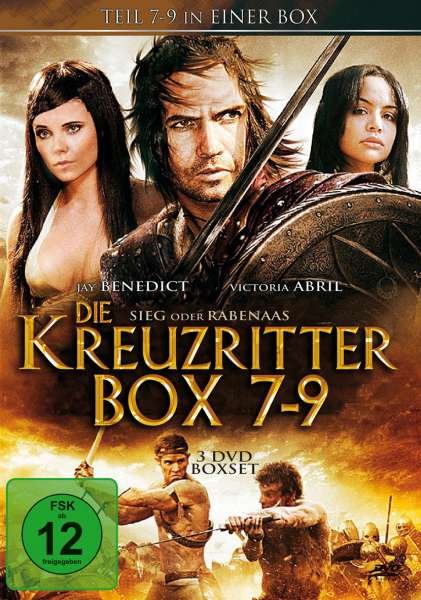 Cover for Box Kreuzritter Trilogie 3 Teil 7 · 9 3dvds (Import DE) (DVD)