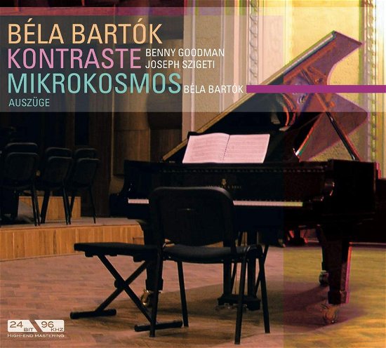 Kontraste Fur Klarinette Violine & Klavier - Bartok Bela - Musik - MEMBRAN - 4011222235466 - 14 december 2020