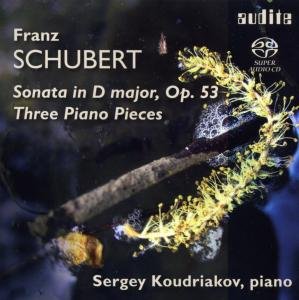 Cover for Franz Schubert / Sergey Koudriakov · Sonata In D Op. 53. Three Piano Pieces (CD) (2008)