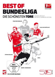 Cover for Best of Bundesliga-die Schönsten Tore (1963-2014 (DVD) (2014)