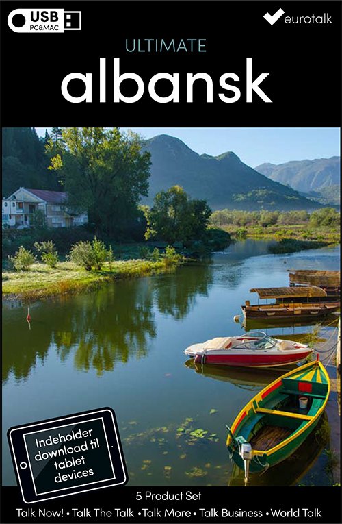 Cover for EuroTalk · Ultimate: Albansk samlet kursus USB &amp; download (CD-ROM) (2016)