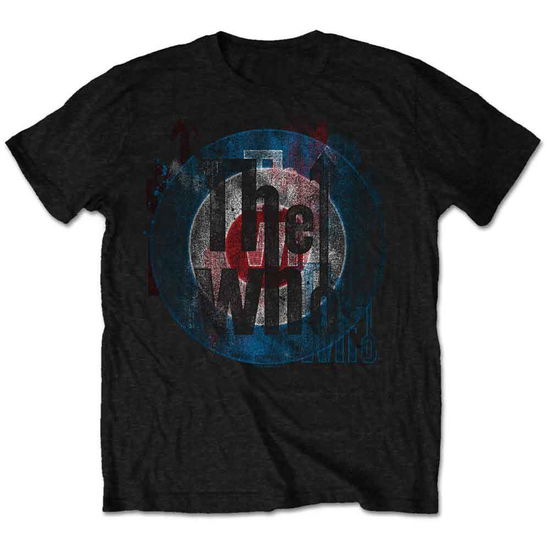 The Who Unisex T-Shirt: Target Texture - The Who - Gadżety - Bravado - 5055979949466 - 1 czerwca 2016