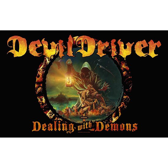 DevilDriver Textile Poster: Dealing With Demons - DevilDriver - Produtos -  - 5056365709466 - 