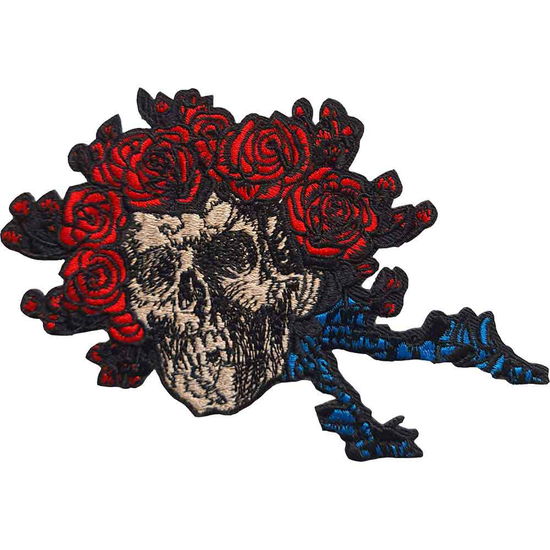 Grateful Dead Standard Woven Patch: Bertha Skull - Grateful Dead - Marchandise -  - 5056561000466 - 