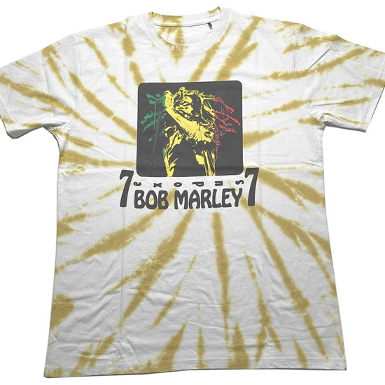 Bob Marley Unisex T-Shirt: 77 (Wash Collection) - Bob Marley - Koopwaar -  - 5056561042466 - 