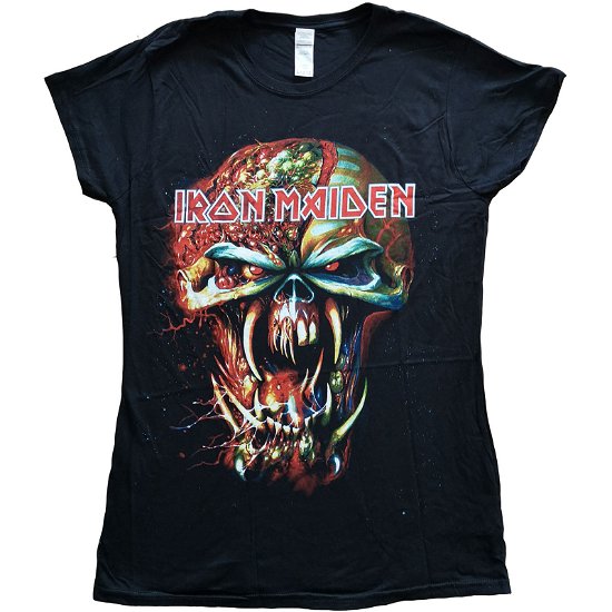 Iron Maiden Ladies T-Shirt: Final Frontier (Skinny Fit) - Iron Maiden - Merchandise -  - 5056737205466 - 