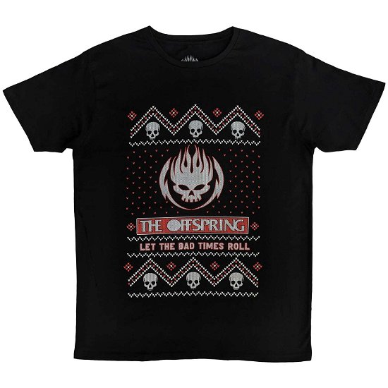 The Offspring Unisex T-Shirt: Christmas Bad Times - Offspring - The - Koopwaar -  - 5056737221466 - 
