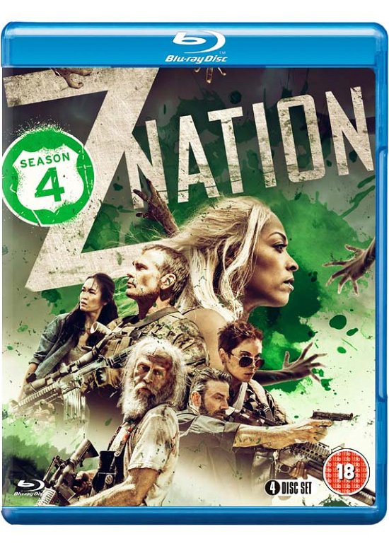 Cover for Z Nation Season 4 Blu Ray · Z Nation: Season 4 (Blu-ray) (2018)