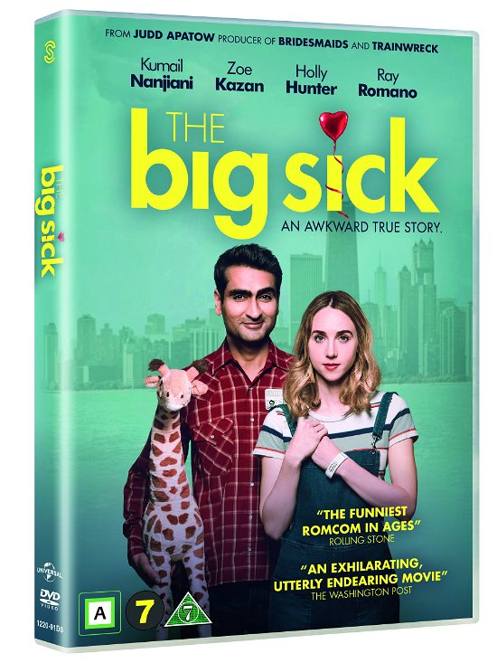 Cover for Kumail Nanjiani / Zoe Kazan / Holly Hunter / Ray Romano · The Big Sick (DVD) (2018)