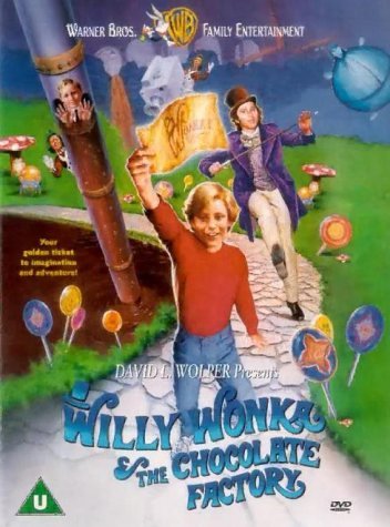 Cover for Willy Wonka &amp; the Chocolate Fa · Willy Wonka  The Chocolate Factory (DVD) (2000)