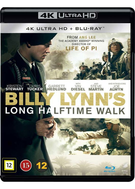 Billy Lynn's Long Halftime Walk - Kristen Stewart / Chris Tucker / Garrett Hedlund / Vin Diesel / Steve Martin - Film - JV-SPHE - 7330031001466 - 7 september 2017