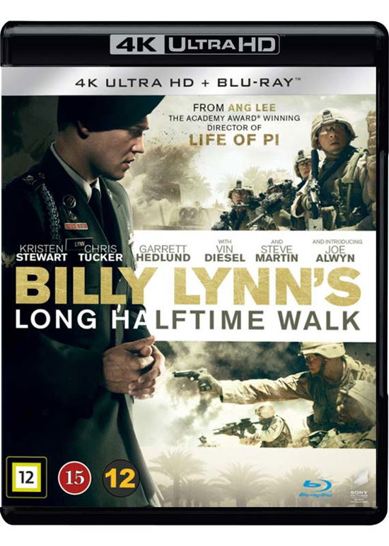 Billy Lynn's Long Halftime Walk - Kristen Stewart / Chris Tucker / Garrett Hedlund / Vin Diesel / Steve Martin - Filmes - JV-SPHE - 7330031001466 - 7 de setembro de 2017