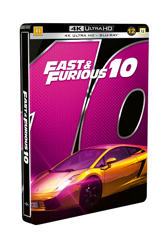Cover for Fast and Furious · Fast &amp; Furious X (4K UHD Blu-ray) [Limited Steelbook edition] (2023)
