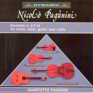 Complete Quartets 2 - Paganini / Paganini Quartet - Musiikki - DYNAMIC - 8007144060466 - maanantai 24. lokakuuta 1994