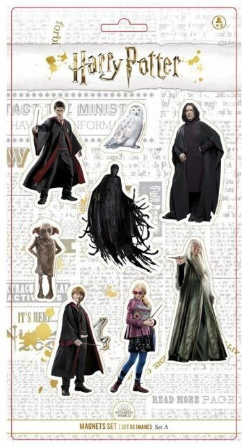 Cover for Keychain · HARR POTTER - Real Characters - Set A - Magnets Se (MERCH) (2020)
