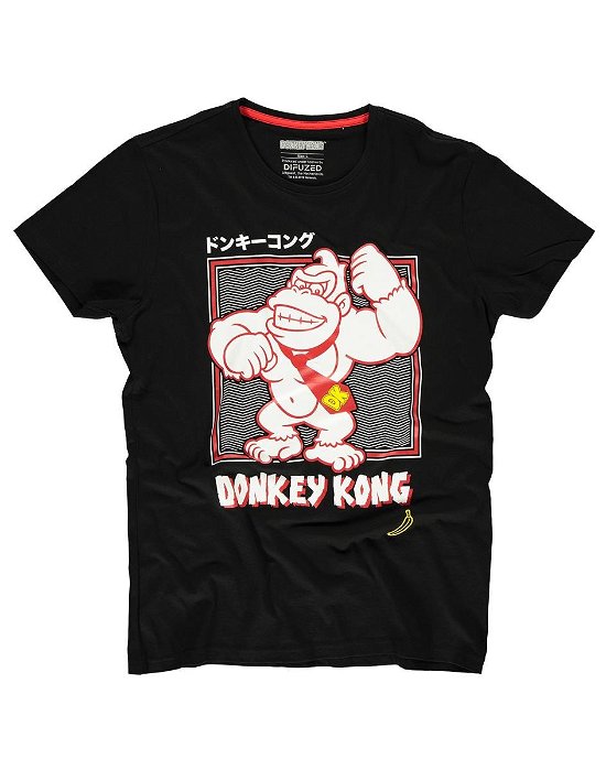 Cover for T-Shirt · NINTENDO - Mens T-Shirt Smashing Kong (MERCH) [size S] (2020)