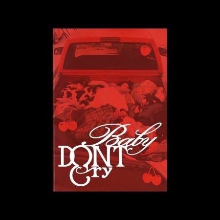 Cover for Baby Dont Cry · F Girl - Photobook (Book) (2025)