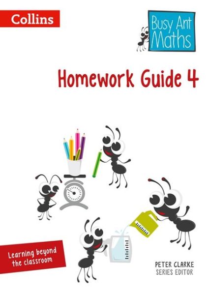 Cover for Jeanette Mumford · Homework Guide 4 - Busy Ant Maths (Spiral Book) (2014)