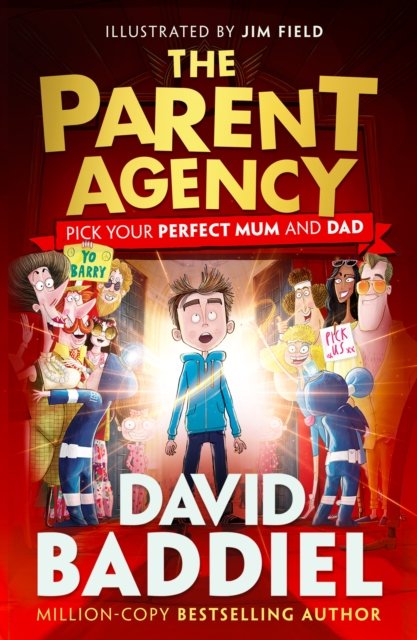 Cover for David Baddiel · The Parent Agency (Pocketbok) [10th Anniversary edition] (2024)