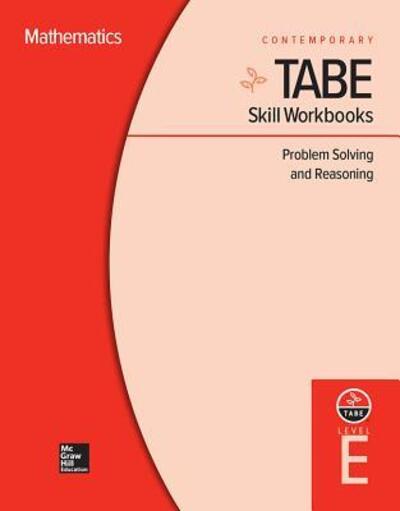 Cover for Contemporary · TABE Skill Workbooks Level E : Problem Solving and Reasoning (Spiral Book) (2011)