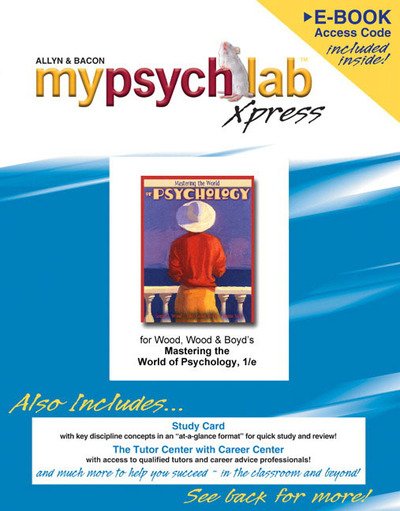 Cover for Wood · Mastering World of Psychology &amp; Res Nav Pkg (Paperback Book) (2004)