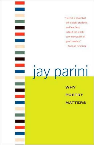 Cover for Jay Parini · Why Poetry Matters - Why X Matters S. (Paperback Book) (2009)